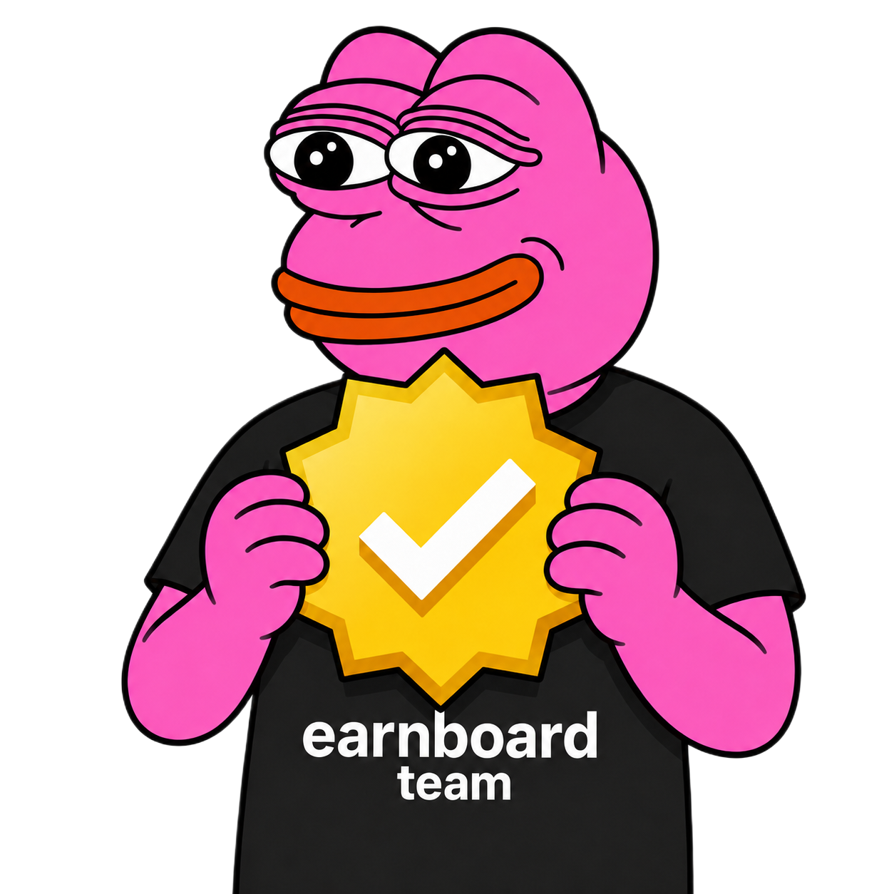 PEEP holding the Gold Checkmark