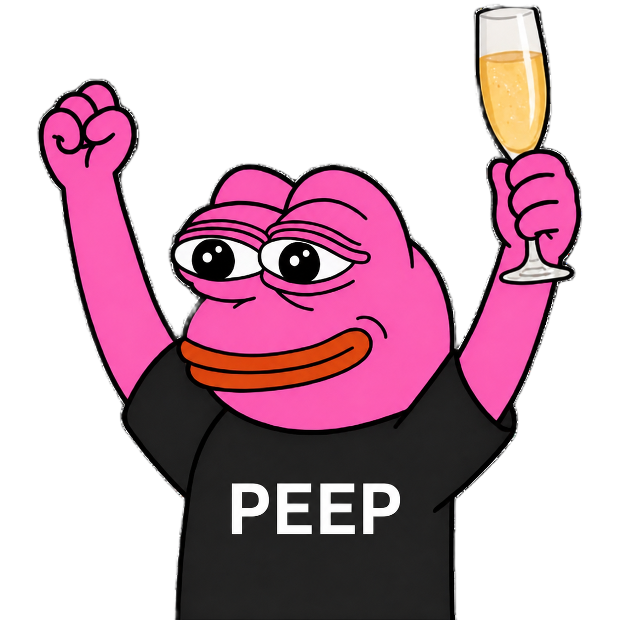 PEEP victory fist