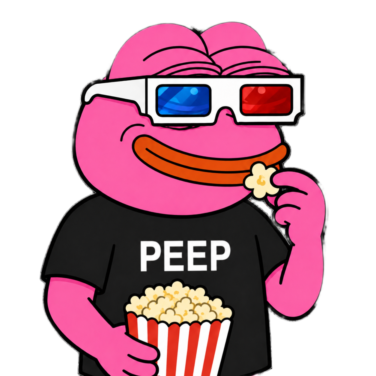 PEEP 3D popcorn