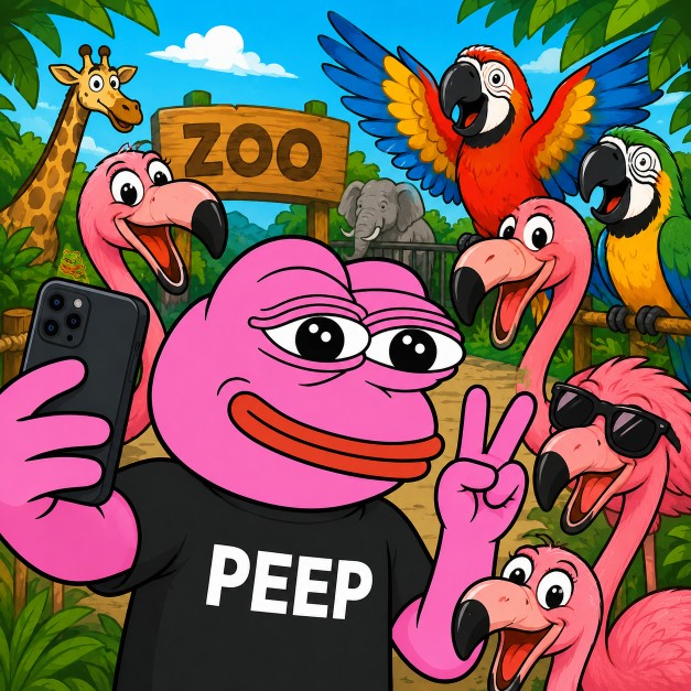 PEEP zoo selfie