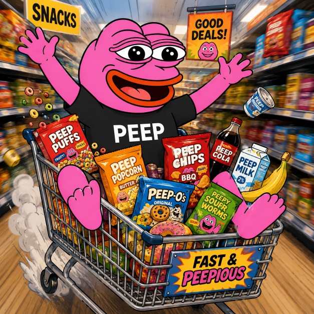 PEEP snack cart