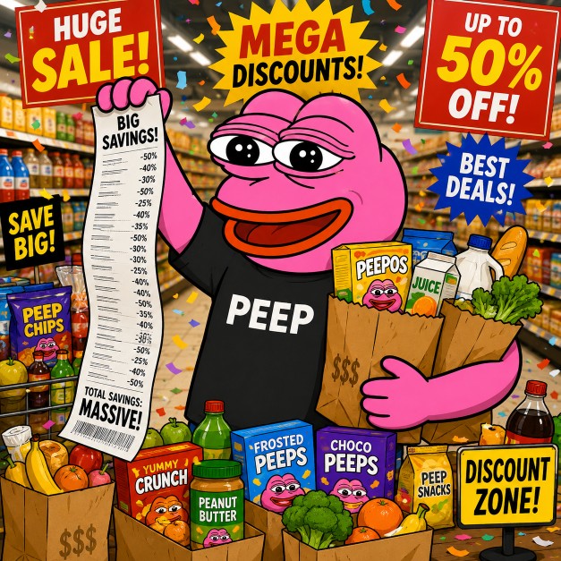 PEEP mega sale