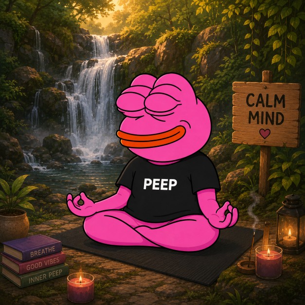 PEEP calm waterfall