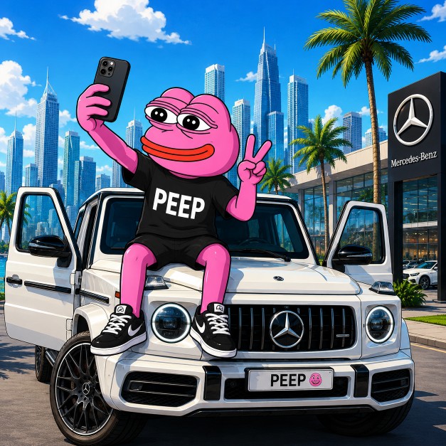 PEEP G-Class selfie